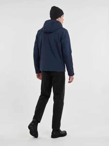 Softshell sako Jack & Jones modrá