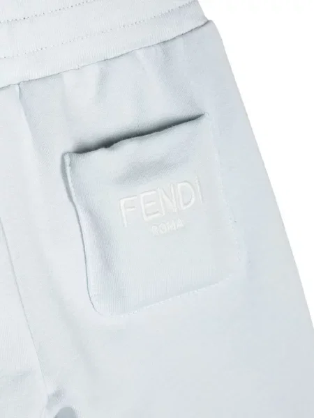 Dětské kalhoty Fendi modré