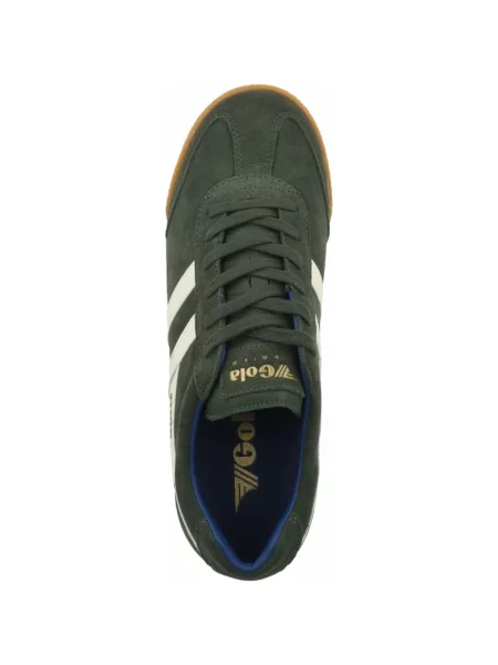 Sneakersy Gola zamszowe zielone