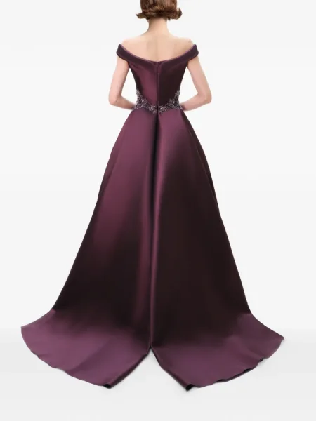 Rochie Gemy Maalouf cu mărgele violet