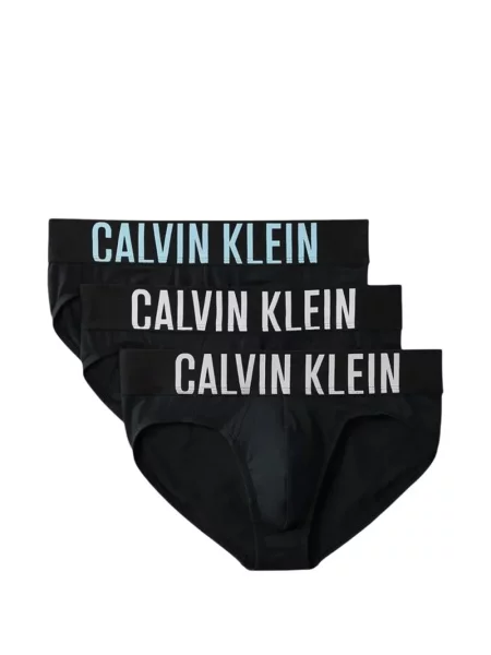 Chiloți multipac Calvin Klein Underwear cu autograf negru