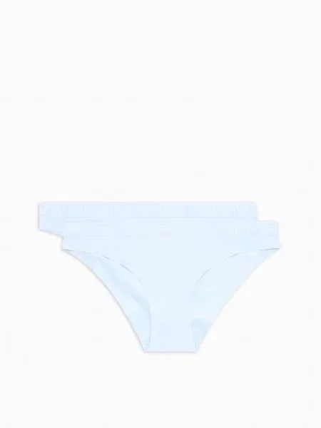Набір трусів Emporio Armani поліамід/еластан блакитний