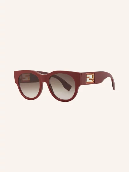 Fendi Okulary Przeciwsłoneczne rot czerwone
