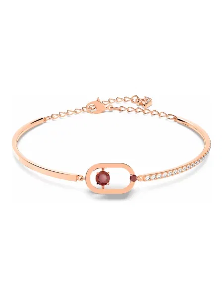 Bransoletka Swarovski różowa