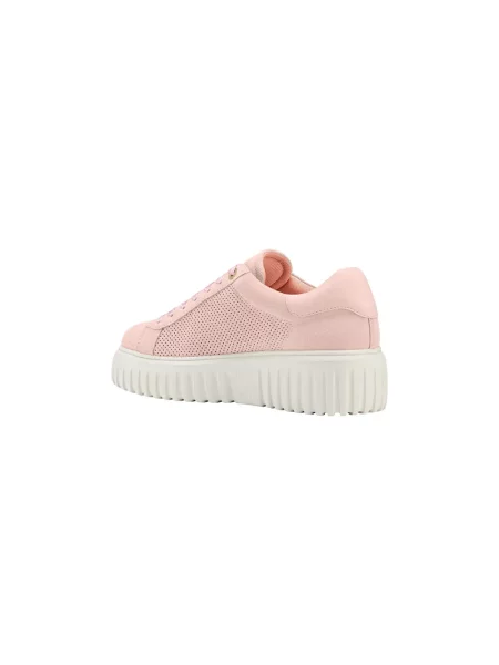 Sneakersy Bogner zamszowe różowe