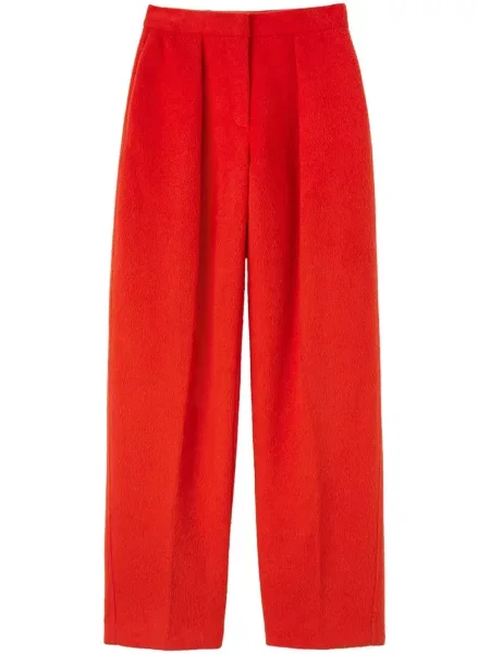 Sužene hlače Jil Sander siva