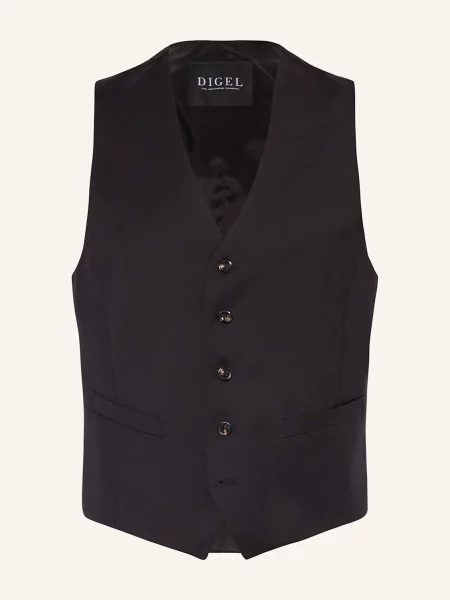 Digel Marynarka Garniturowa Dan Modern Fit schwarz