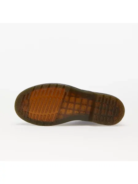 Botine Dr. Martens din piele cu toc plat negru