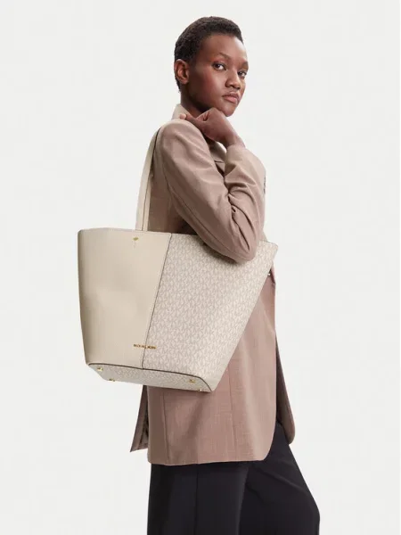 MICHAEL Michael Kors Τσάντα Flora Κρεμ