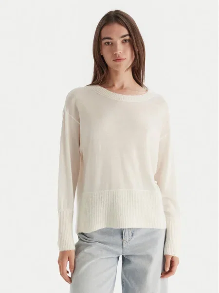 Armani Exchange Sveter Écru biela