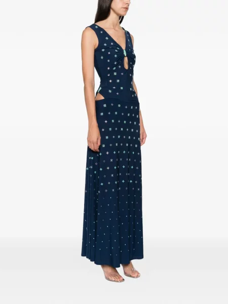 Rochie maxi Rabanne albastru