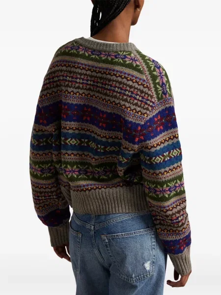 Căciulă Polo Ralph Lauren cu broderie cu dungi cowboy roșu