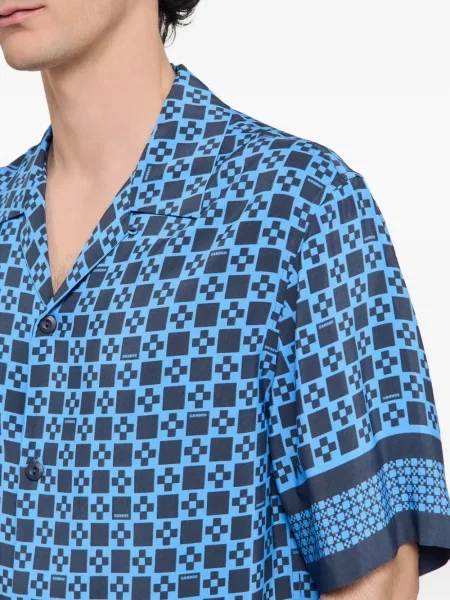 Košulja Sandro s printom plava