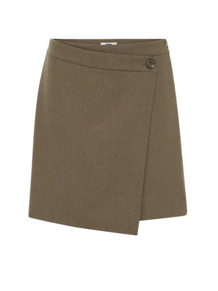 WE Fashion Fustă închis verde