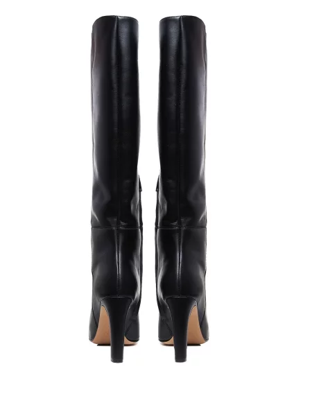 Botine Ginissima din piele negru