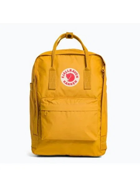 Fjällräven Kanken Laptop туристическа раница yellow жълто