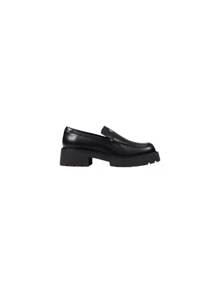 Loafersy Calvin Klein Jeans wełniane wsuwane czarne