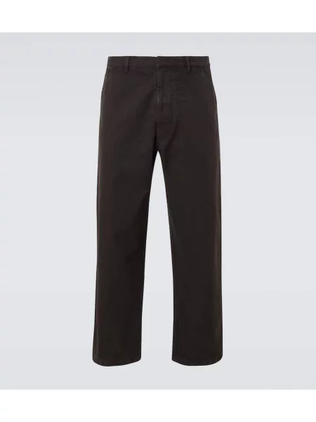 Hlače chino Prada črna