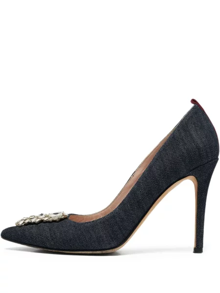 Pantofi cu toc Sjp By Sarah Jessica Parker de cristal albastru