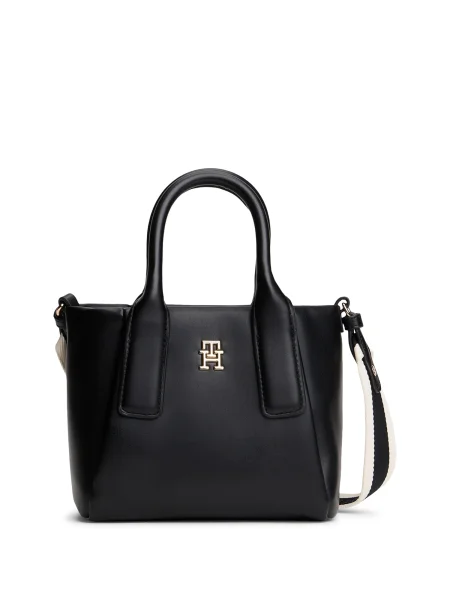 Rucsac Tommy Hilfiger din piele negru
