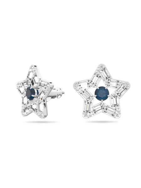 Kolczyki Swarovski szare