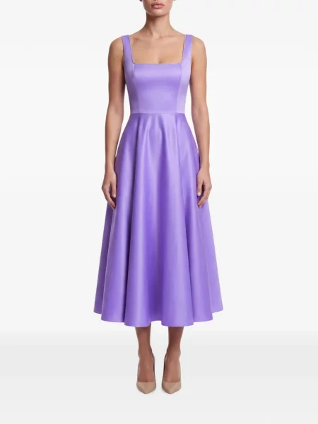 Rochie midi Post Meridiem violet