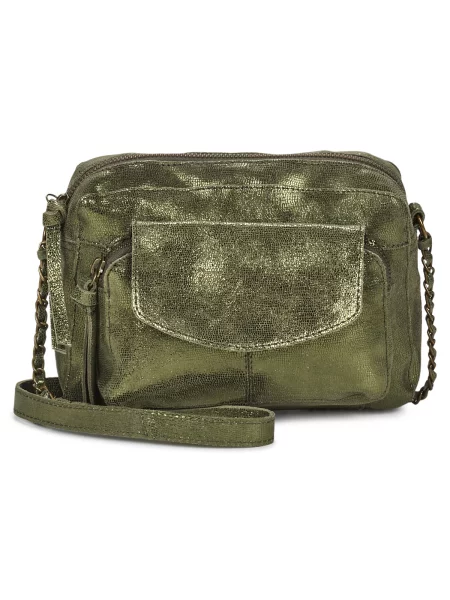 Crossbody torbica Pieces kaki