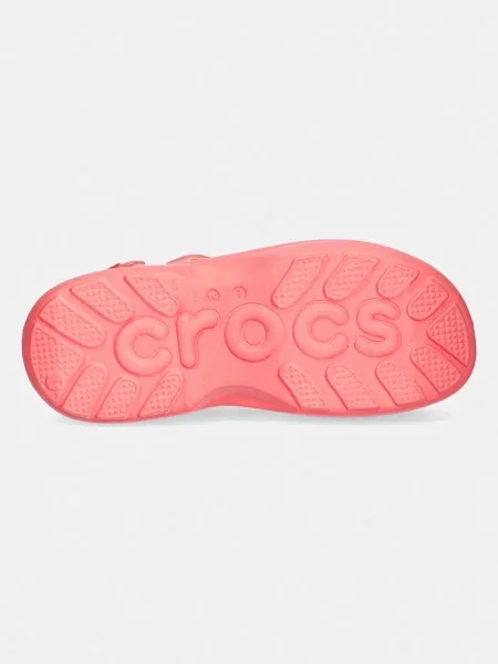 Босоножки Crocs на платформе с ремешками