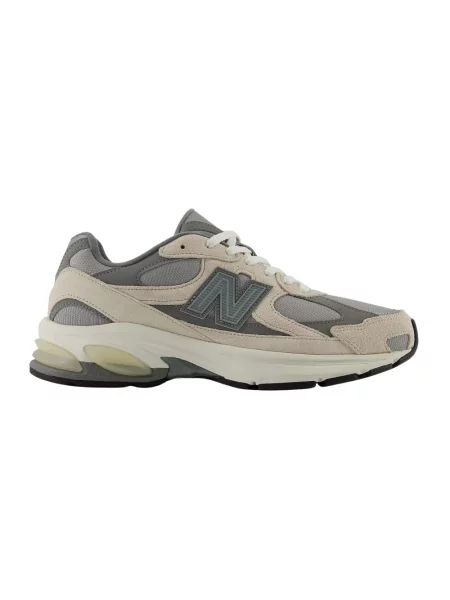 Sneakersy New Balance skórzane beżowe