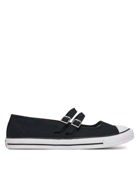 Baleriny Converse czarne