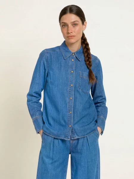 InWear Halenka džínovina modrá