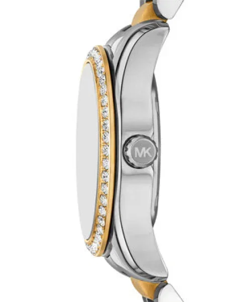 MICHAEL Michael Kors Analógové hodinky LEXINGTON LUX zlatá / strieborná