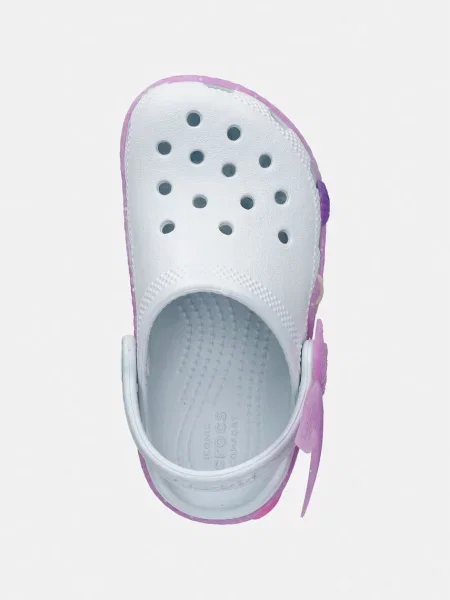 Crocs шльопанці дитячі CLASSIC IAM COLOR CHANGE MERMAID CLOG T