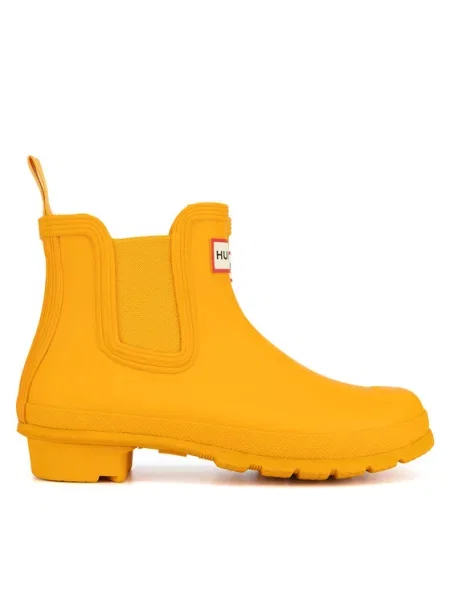 Gumijasti škornji Hunter rumena
