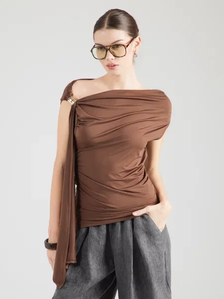 ABOUT YOU Tricou Floria' maro