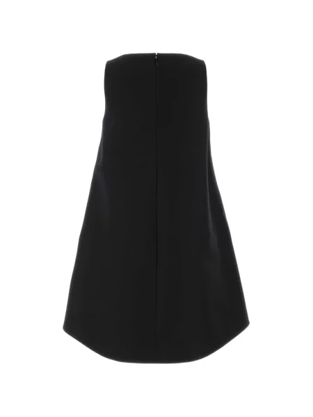 Αμάνικη μίνι φόρεμα Balenciaga α-γραμμή μαύρο