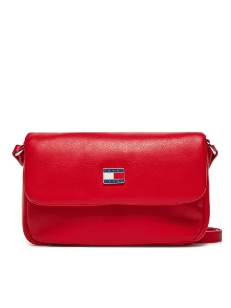 Чанта Tommy Jeans червено