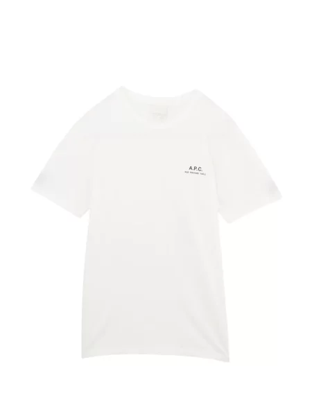 Tricou A.p.c. cu imagine alb