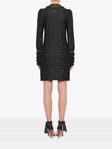 Rochie mini Lanvin cu volane negru