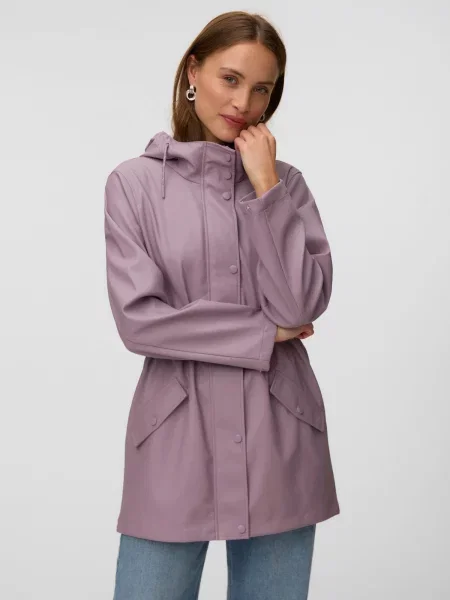 VERO MODA Prechodný kabát VMMALOU svetlofialová