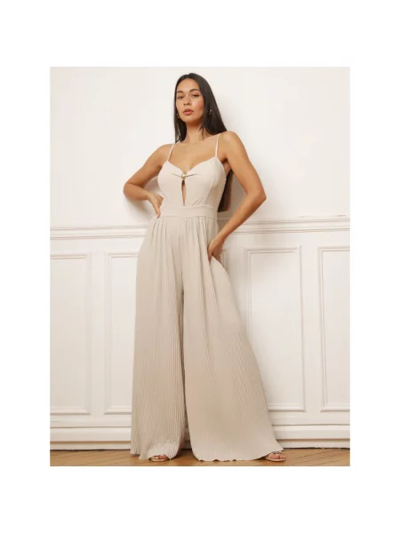 Salopetă La Modeuse bej