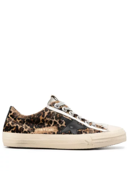 Golden ｜SNEAKERS (GWF00199 F003270 90282) Women's Dad-Star gold with white star