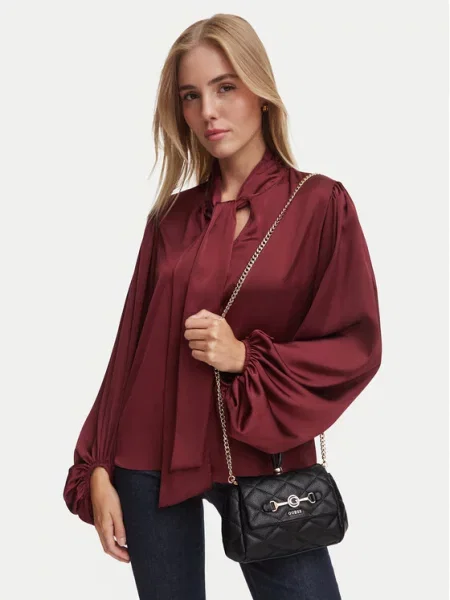 Torbica Guess Frances Mini crna