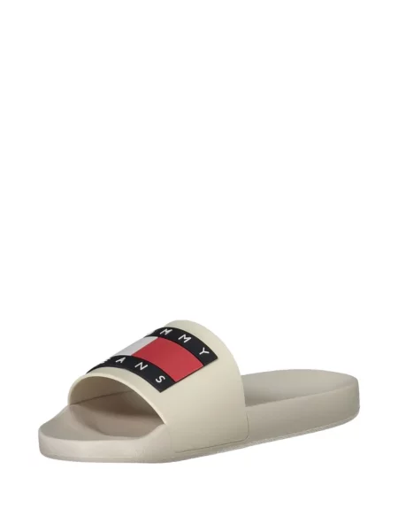Papuci Tommy Jeans cu autograf