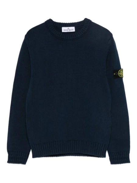 Sweter dziecięcy Stone Island niebieski