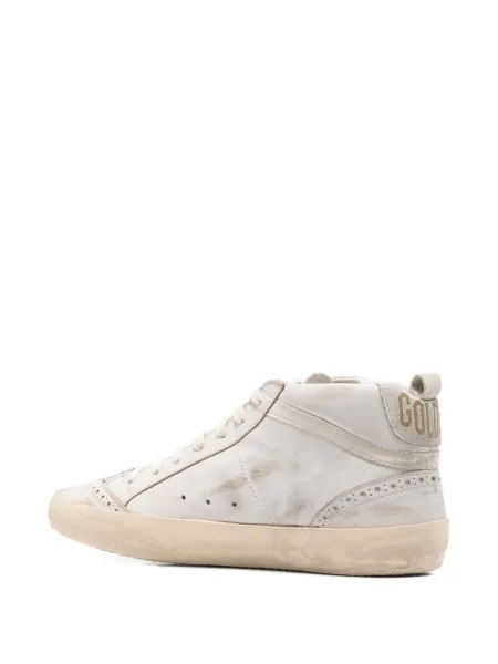 Sneakerși Golden Goose Mid Star auriu
