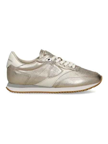 Buty do biegania Philippe Model skórzane do biegania szare