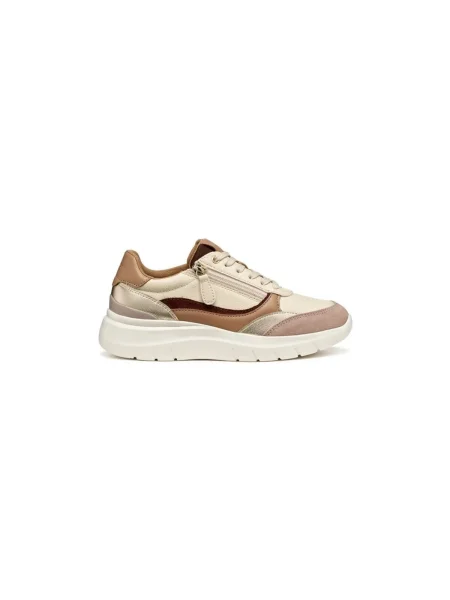 Sneakerși Geox bej