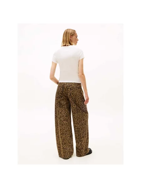 Tommy Jeans Tricou Bling Linear alb