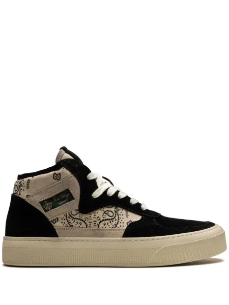 Sneakerși Rhude cu imagine negru